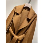 Short Water Wave Pattern Cashmere Coat Q41 (Please consult customer service to confirm the size before placing a custom order)